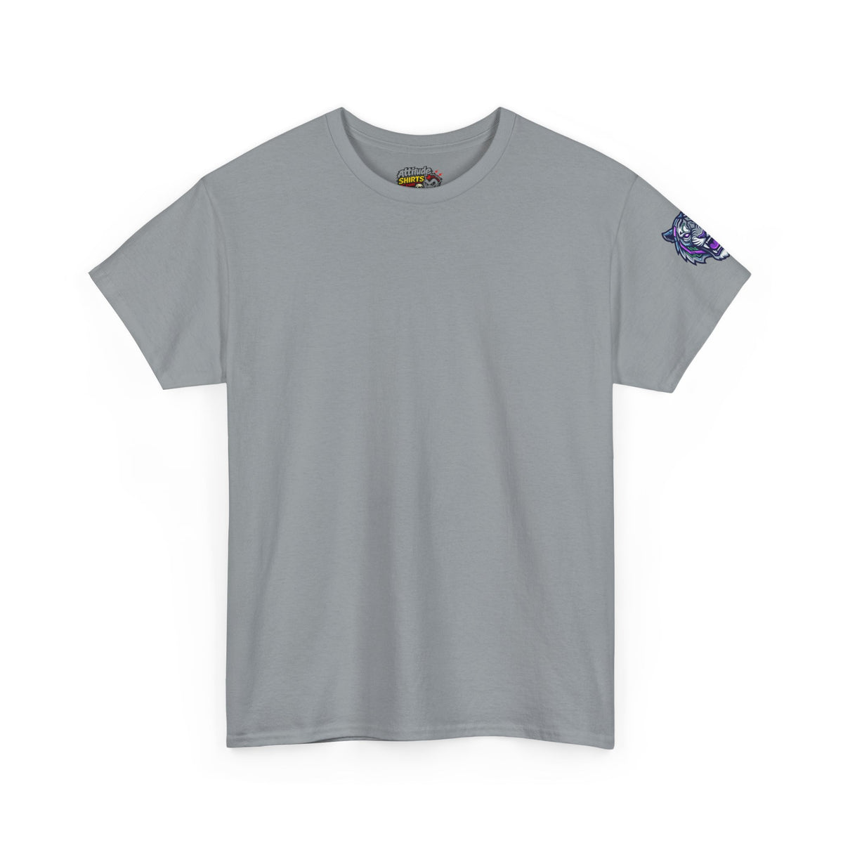 Color: Gravel | Cyber Tiger Premium Graphic Tee
