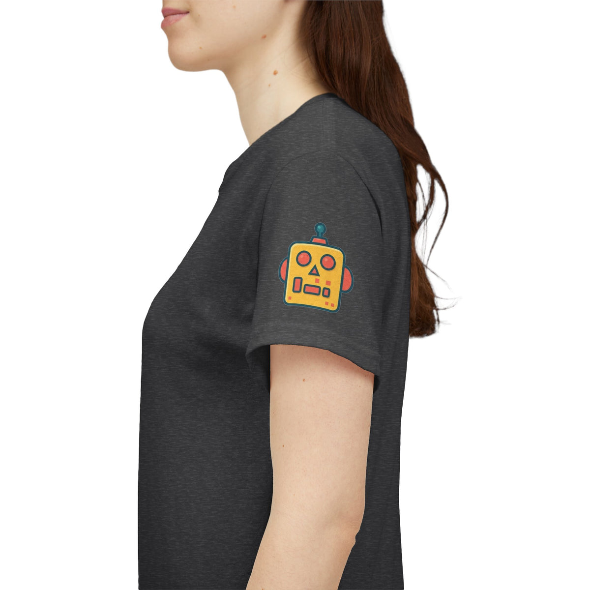 Color: Dark Heather | Toy Robot Premium Graphic Tee