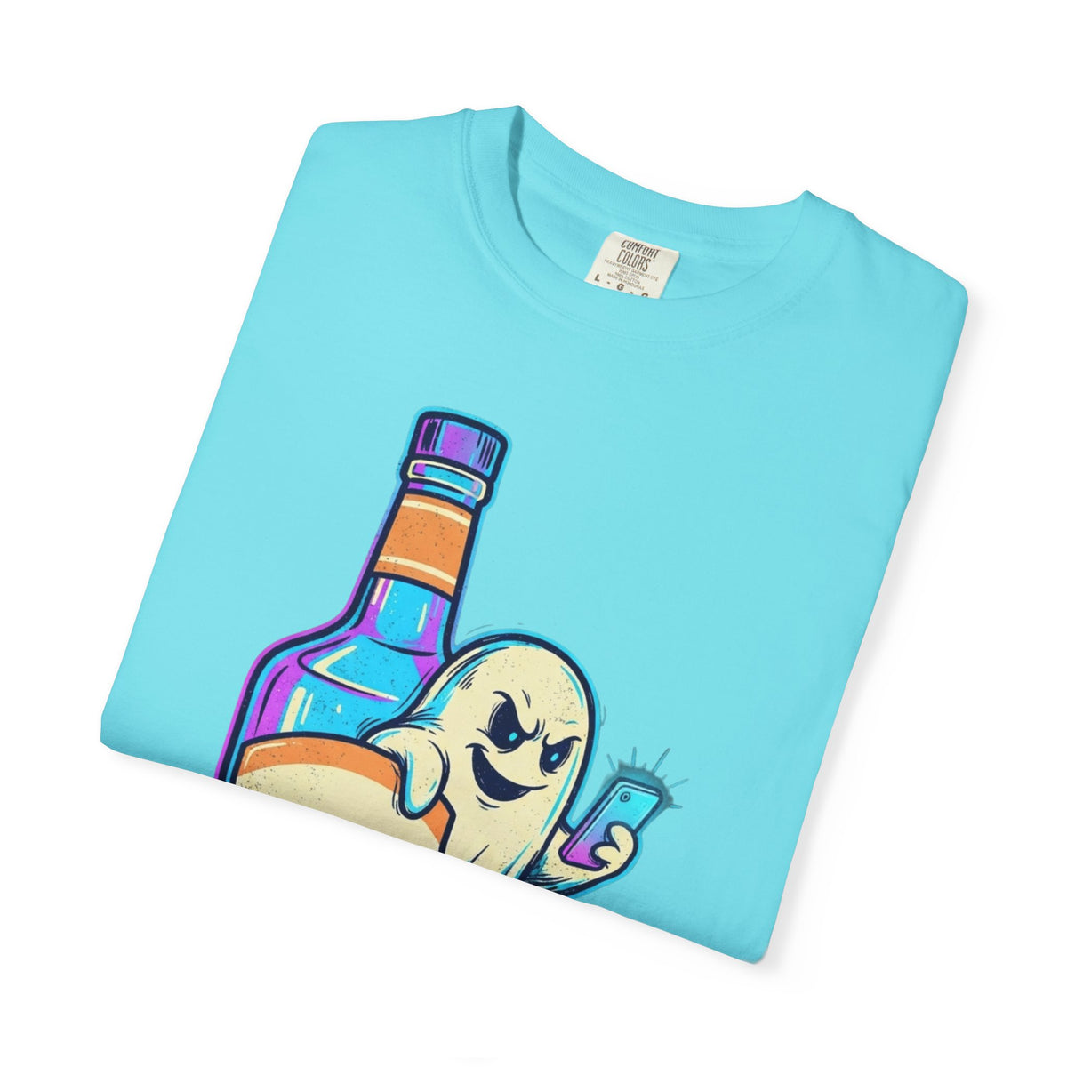 "Ghosting" Unisex Garment-Dyed Tee