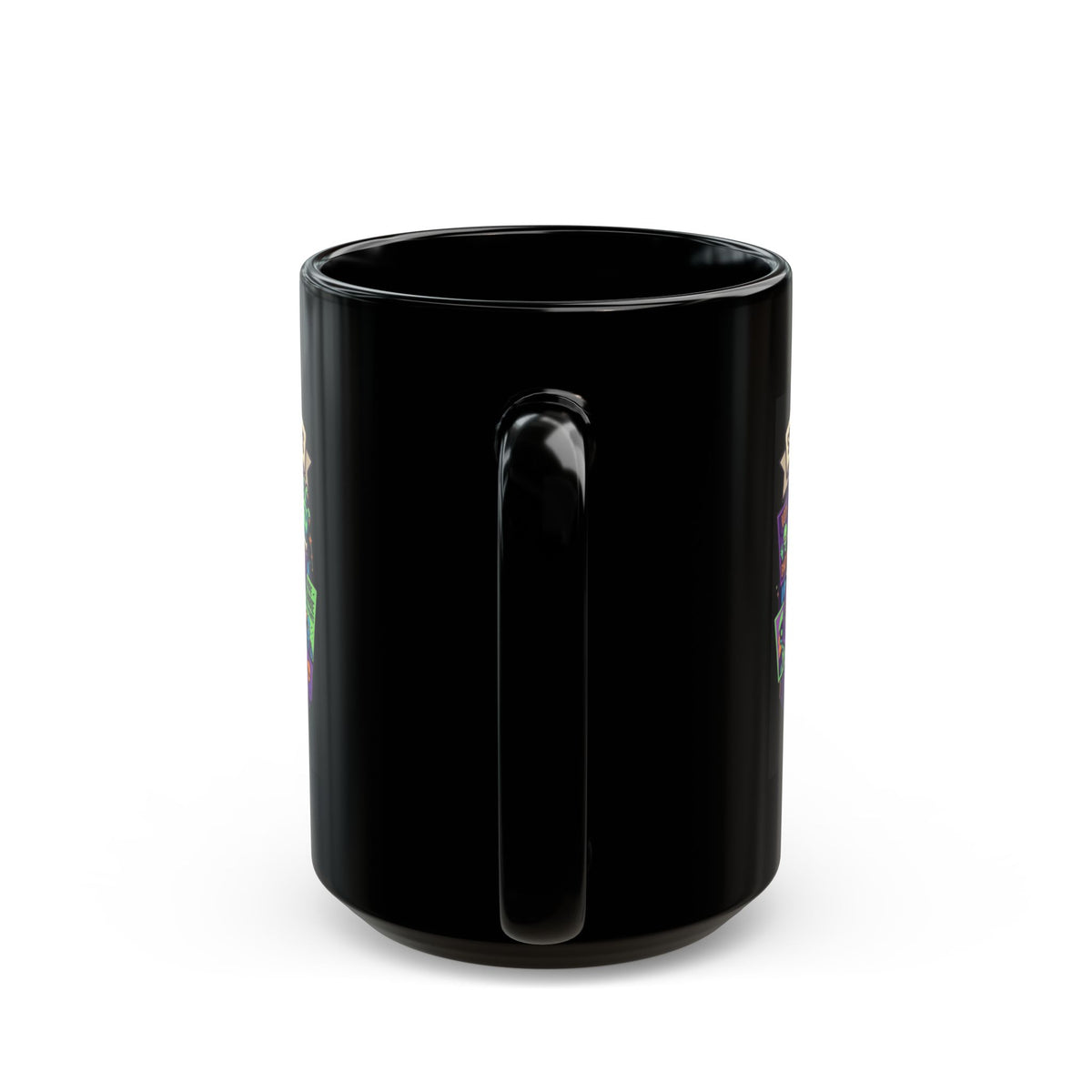 "Spooky-Fy Politics" Black Ceramic Mug