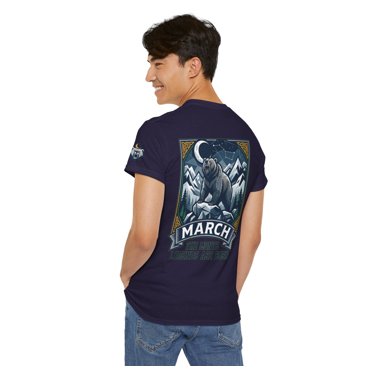 Color: Blackberry | March Legend Premium Graphic Tee