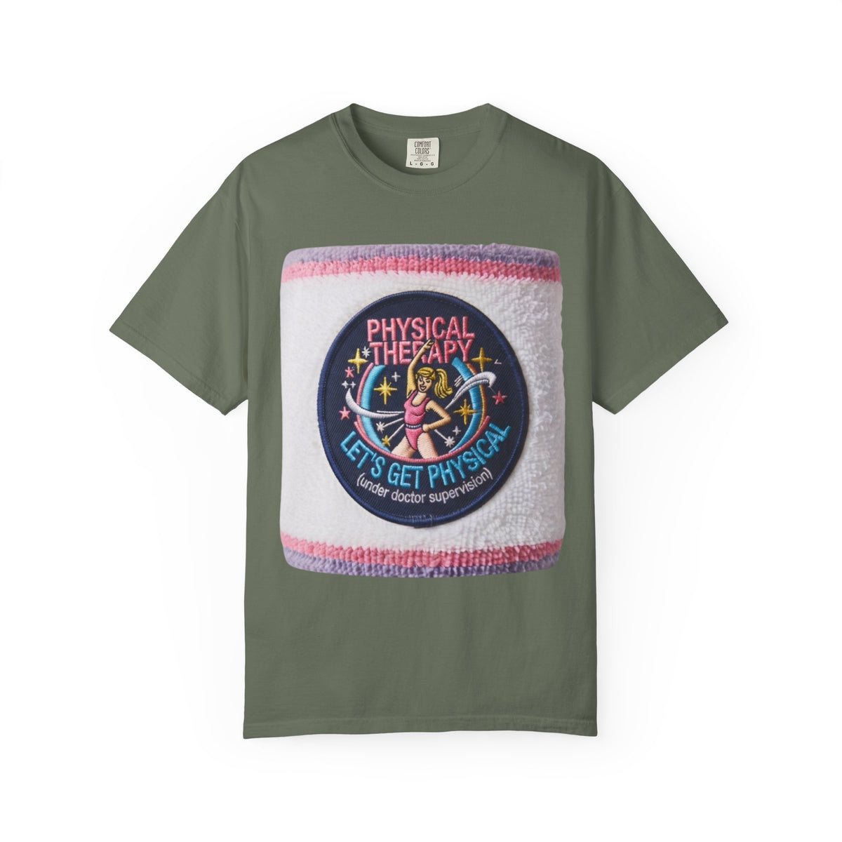 "Let's Get Physical" Unisex Garment-Dyed Tee