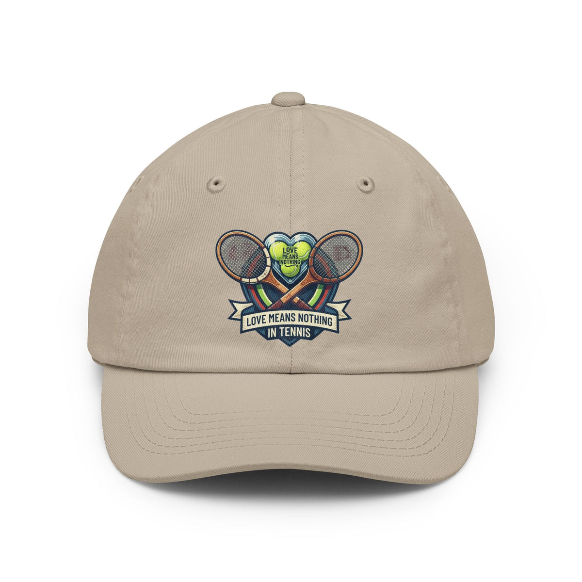 Color: Stone | Love Means Nothing in Tennis Dad Hat