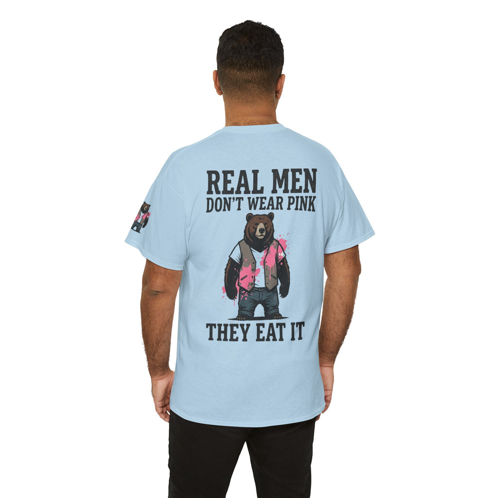 "Real Men Eat Pink" Premium Graphic Tee