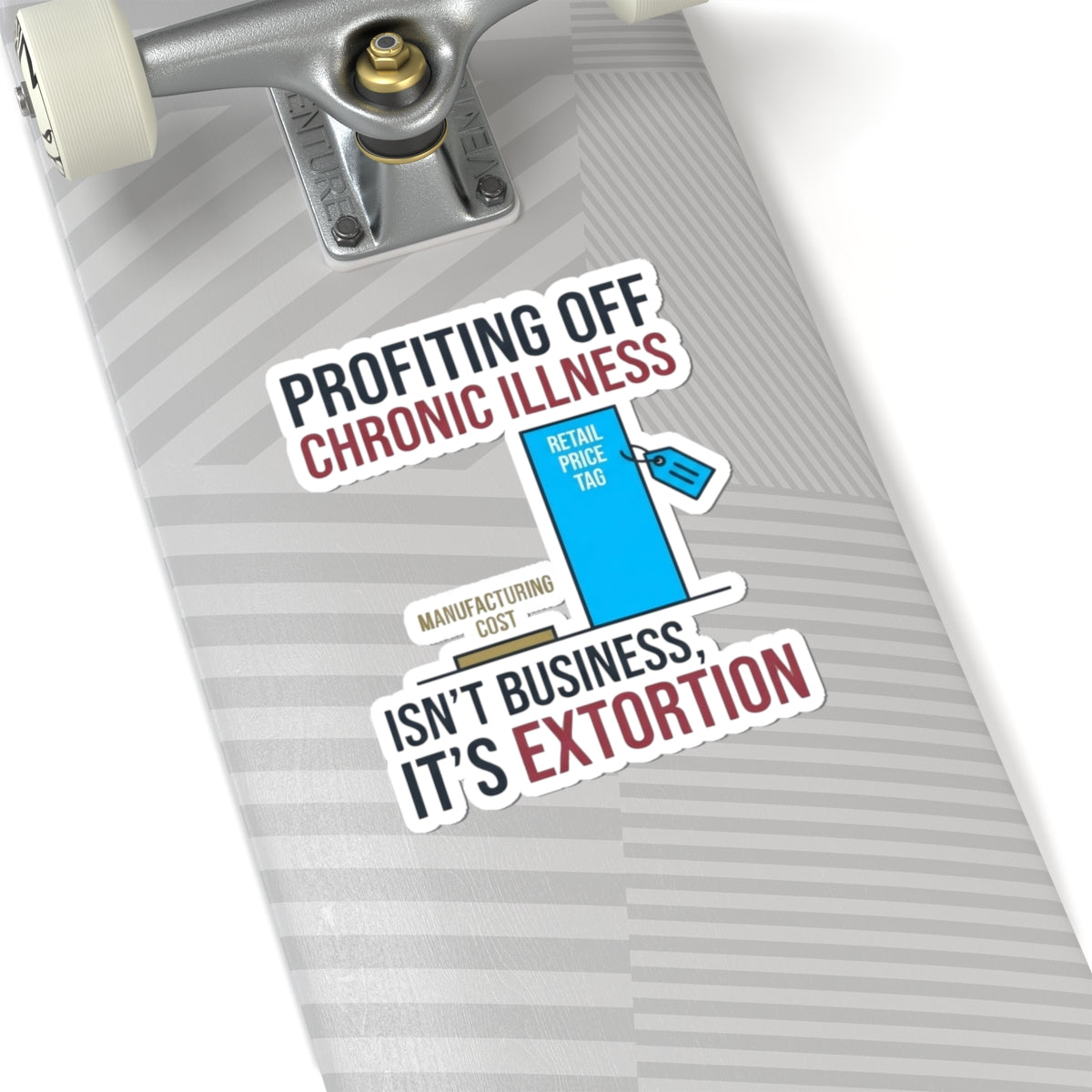 "Protest Series - Healthcare Is A Right" Sticker — Main