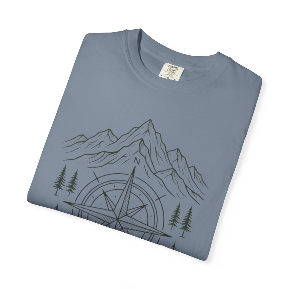 "Compass" Unisex Garment-Dyed Tee