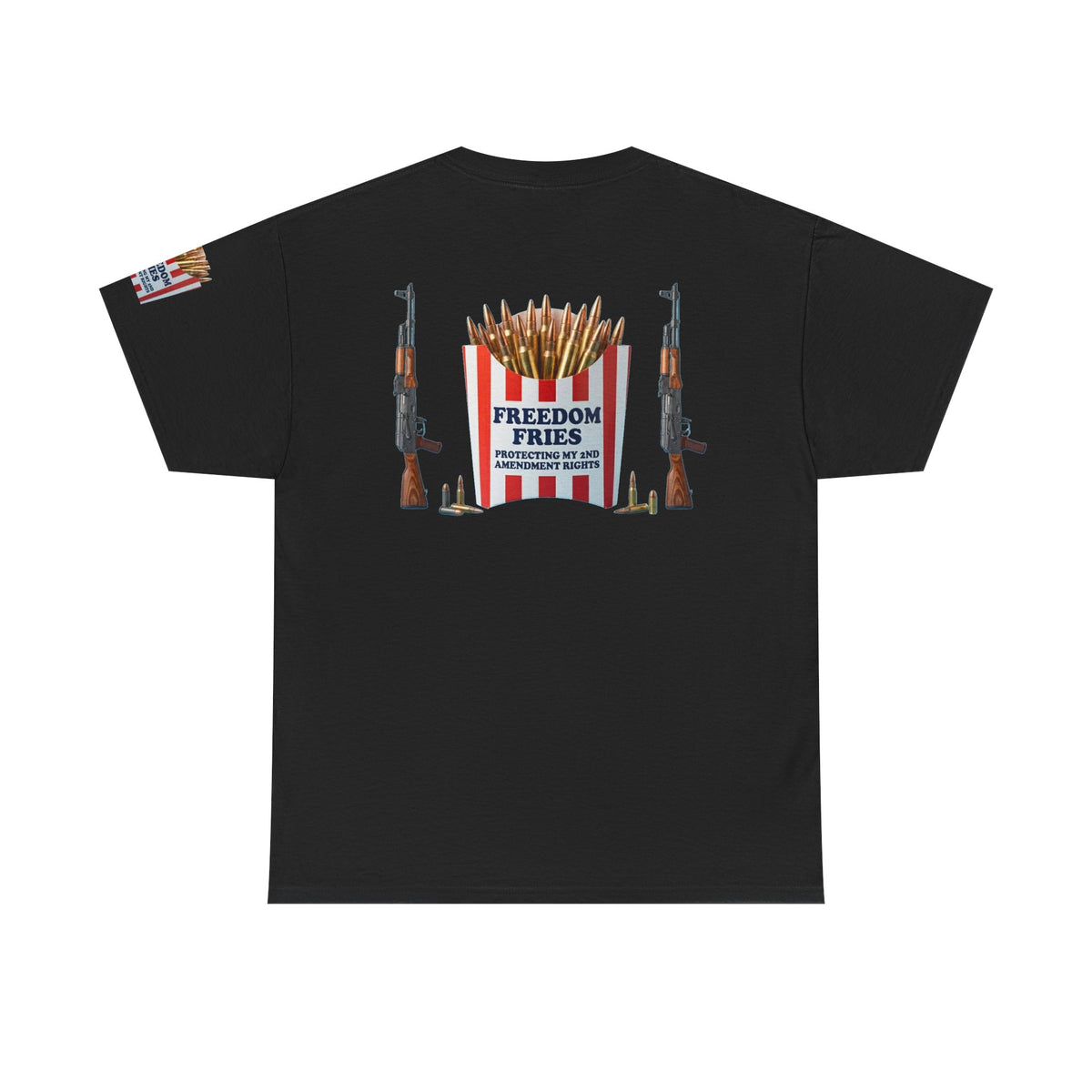 Color: Black | Freedom Fries Premium Graphic Tee
