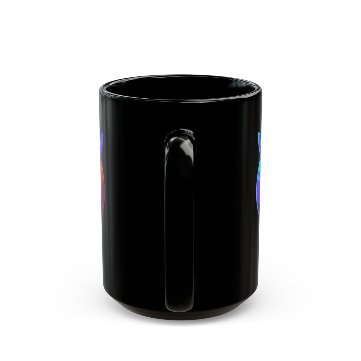 "My Life Is Mercury in Retrograde" Black Ceramic Mug — Graphic