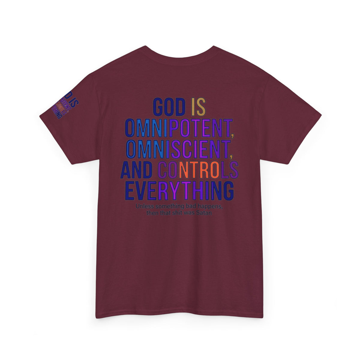 "God Controls Everything" Premium Graphic Tee