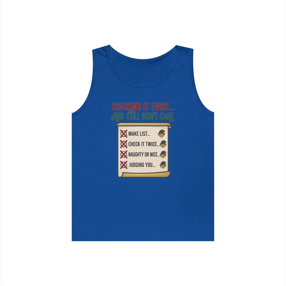 "Checking It Twice" Tank Top