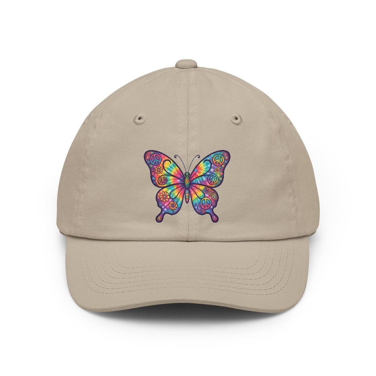 Color: Stone | Hippy Butterfly Dad Hat