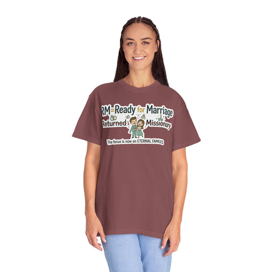 RM: Ready for Marriage (Probably Not) | Garment-Dyed Tee — AttitudeShirts
