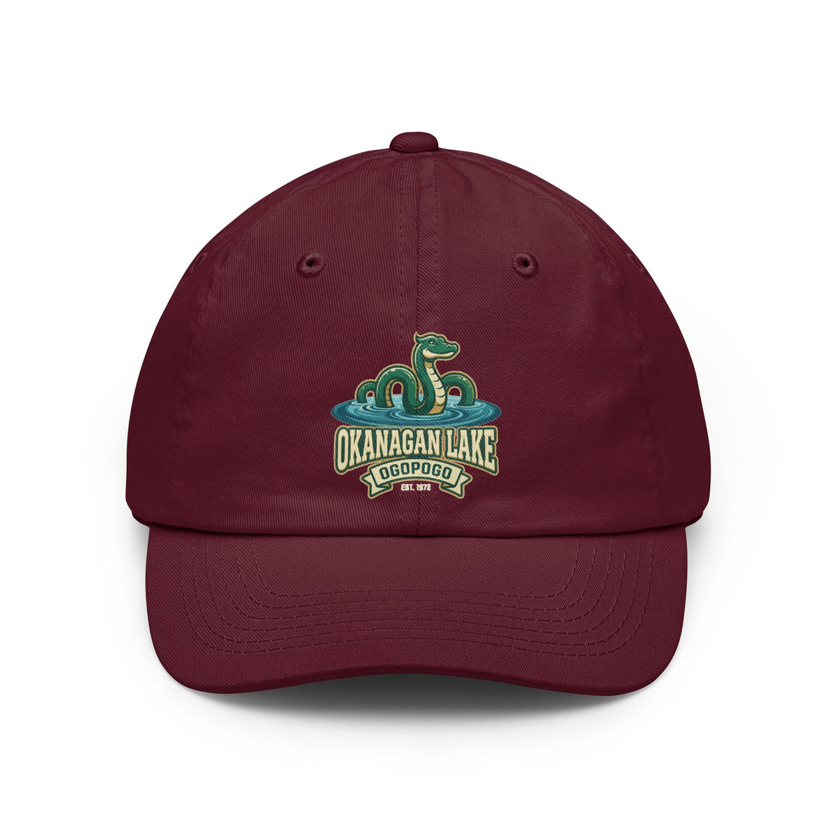 Color: Maroon | Ogopogo (Canada) Dad Hat