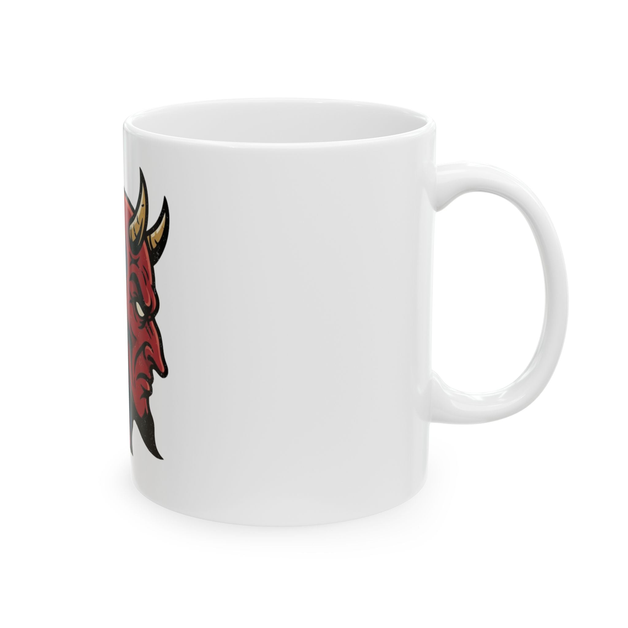 "Paradox" White Ceramic Mug — Graphic