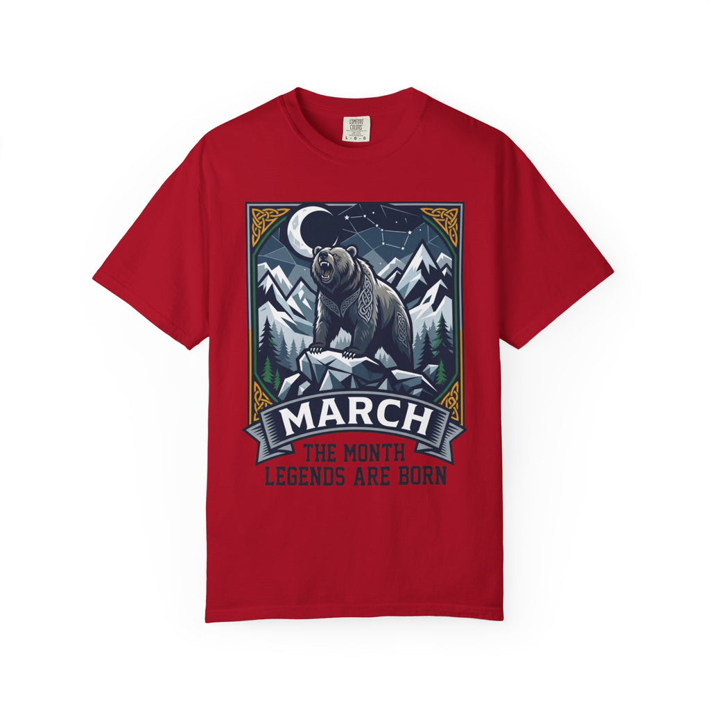 "March Legend" Unisex Garment-Dyed Tee
