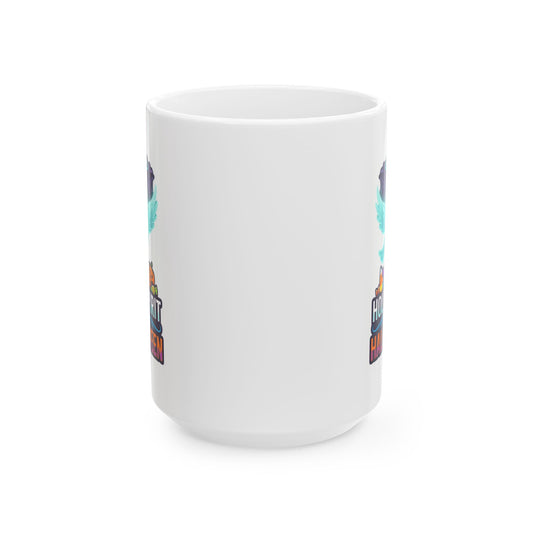 "Holy Spirit of Halloween" White Ceramic Mug