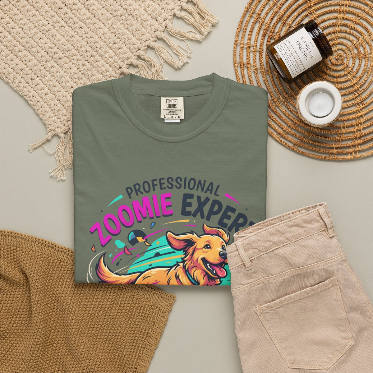 Professional Zoomie Expert Unisex Garment-Dyed Tee