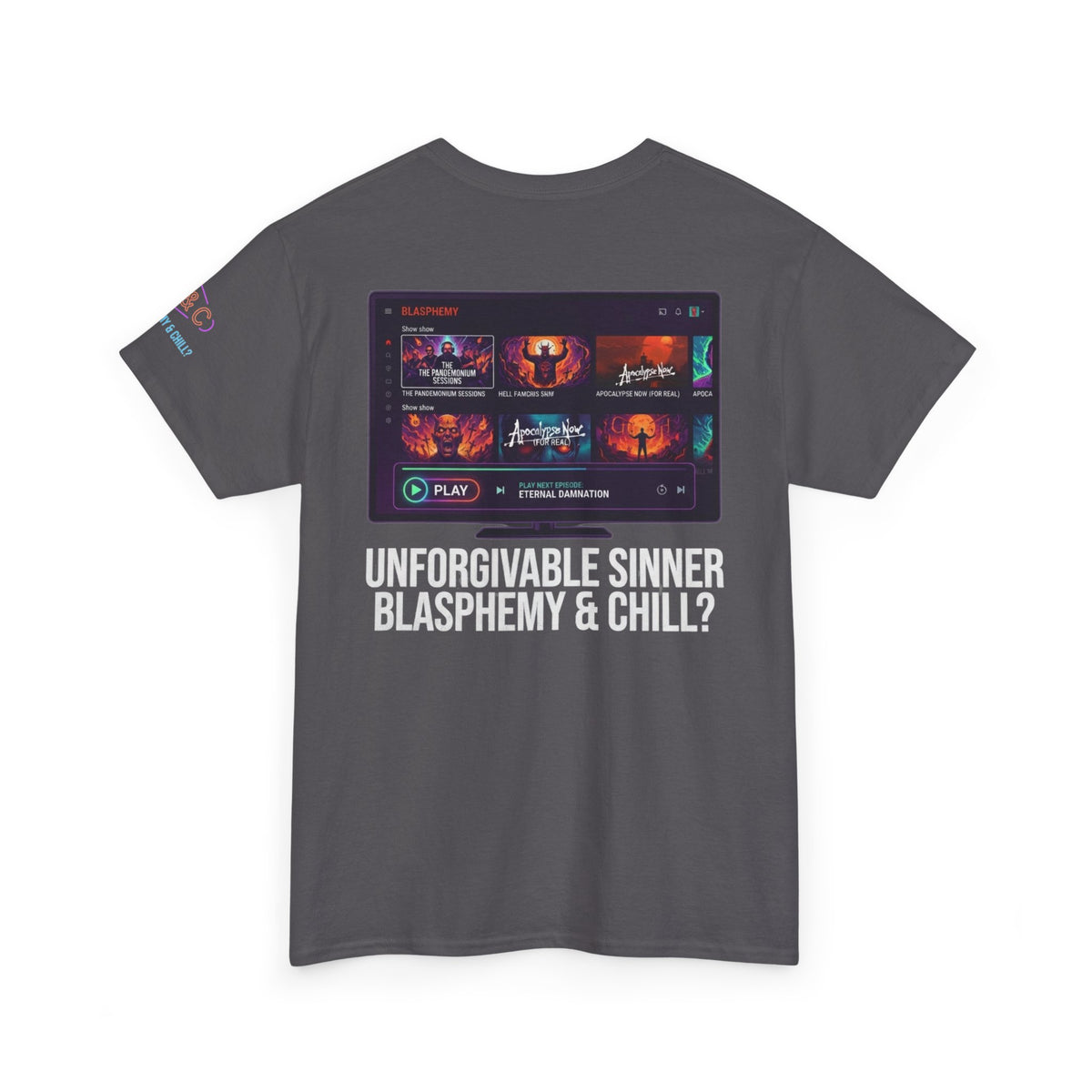 "Good Book Series Blasphemy & Chill" Premium Graphic Tee