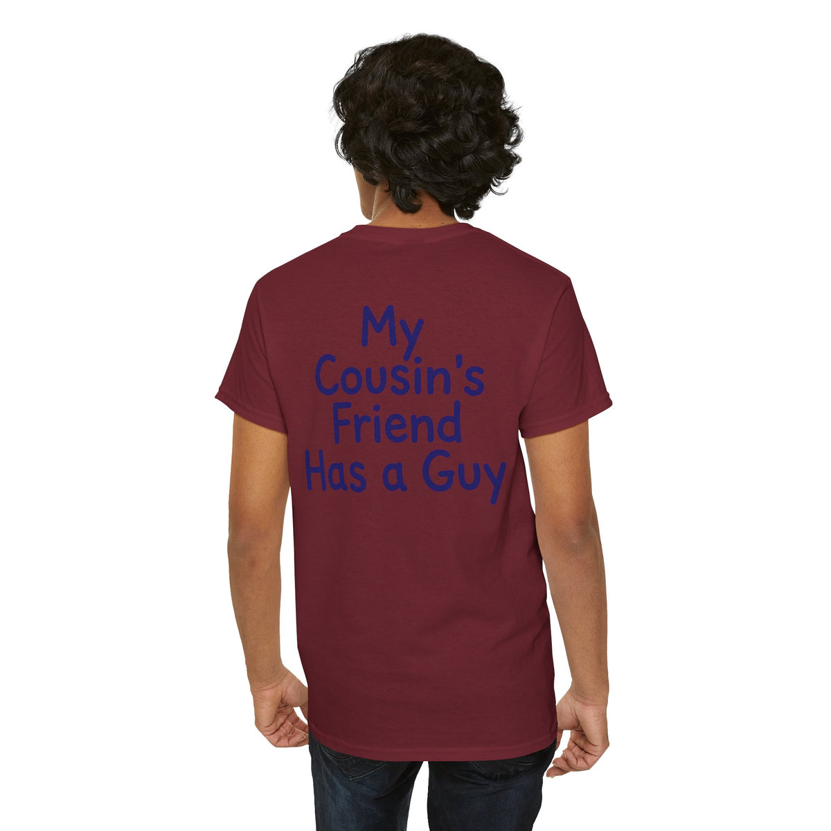 Color: Garnet | Has a Guy Premium Graphic Tee