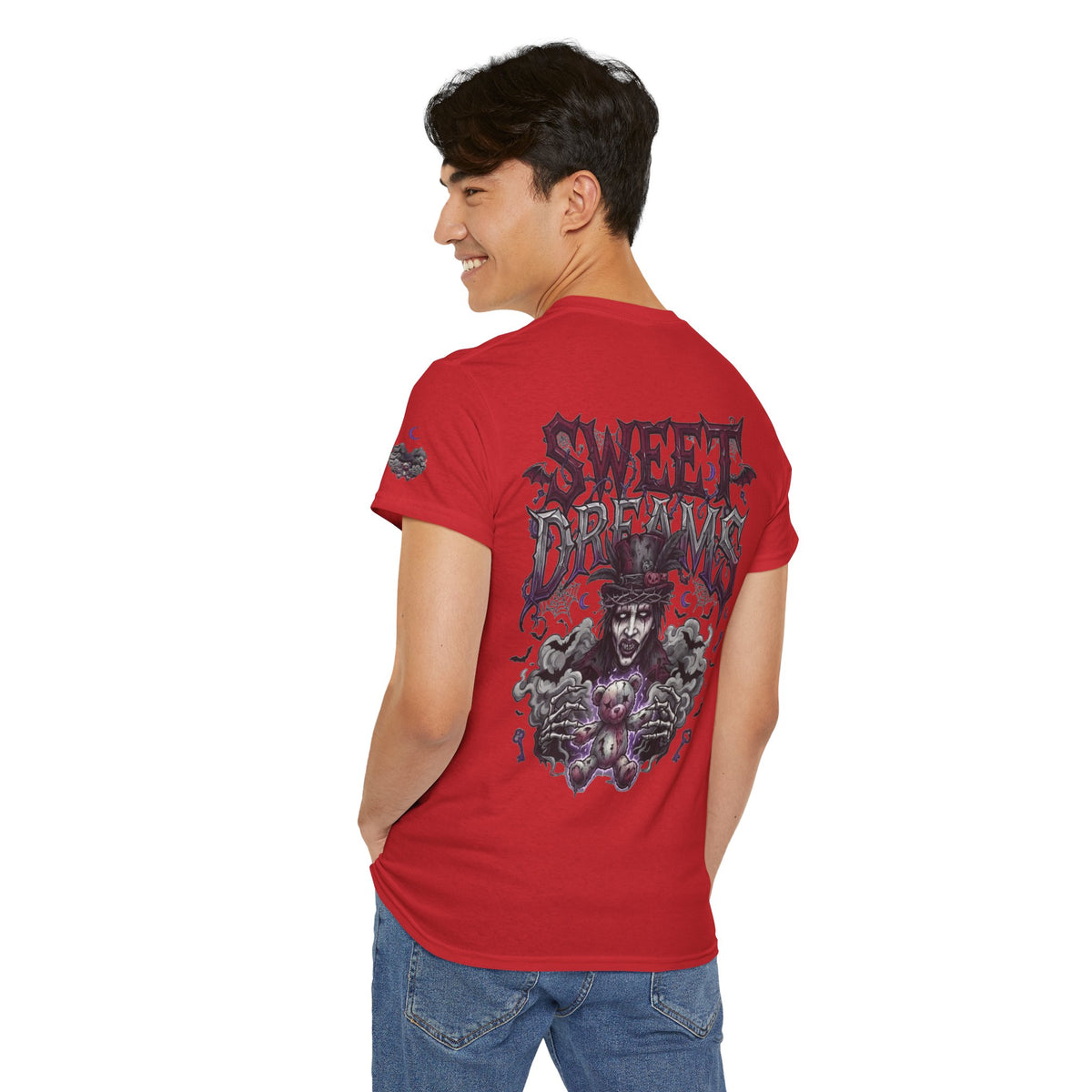 Color: Red | Sweet Dreams Premium Graphic Tee