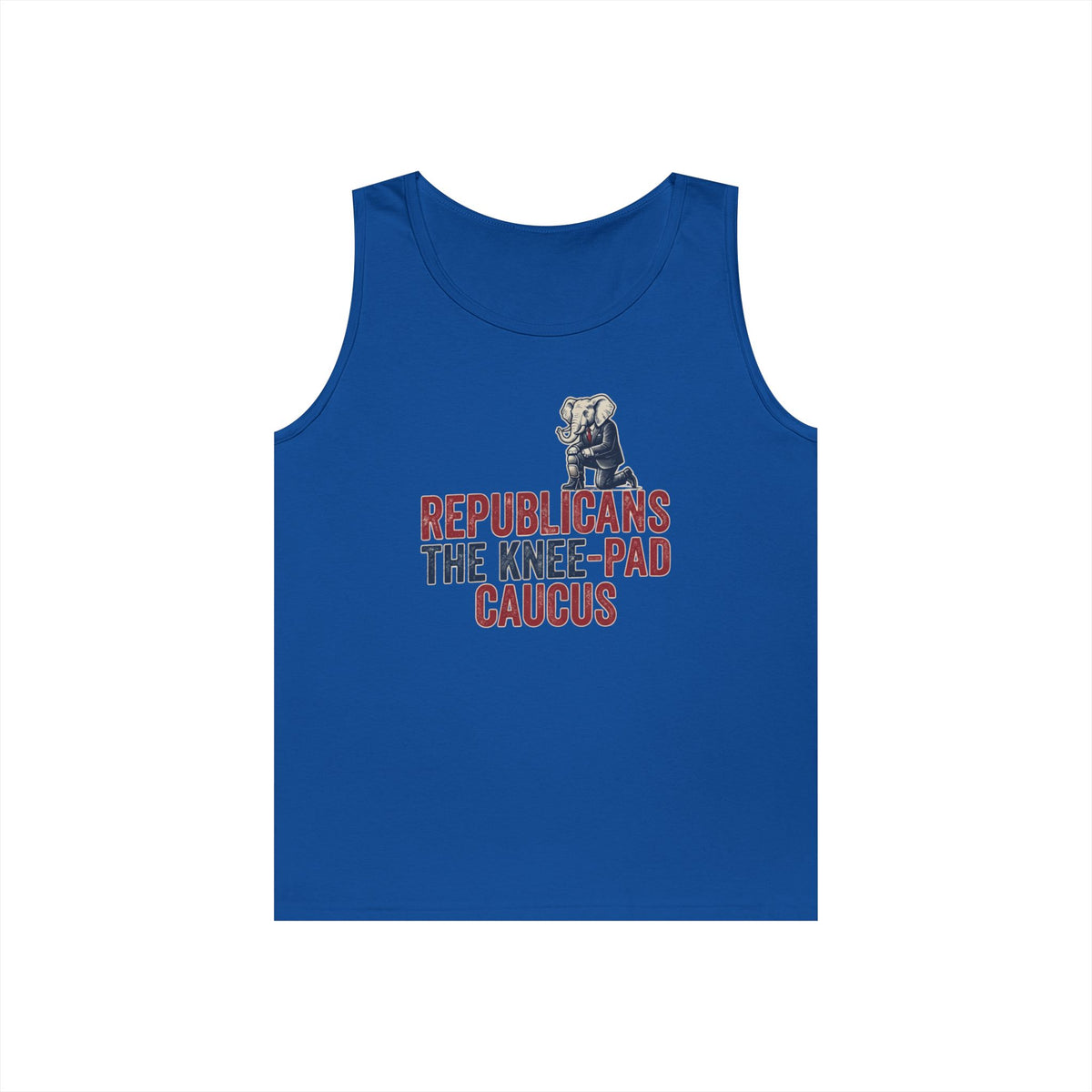 Color: Royal | The Knee Pad Caucus Tank Top