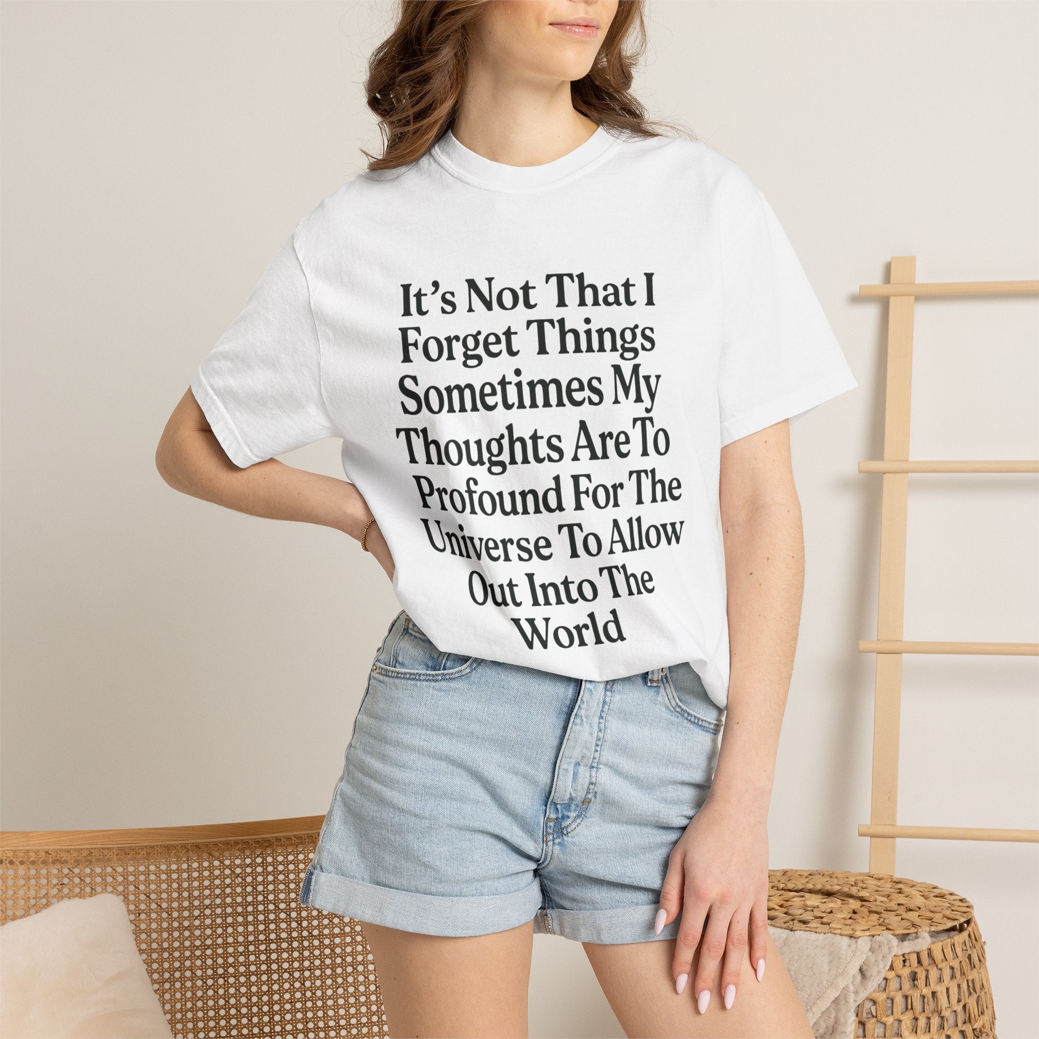 "Profound Thoughts 5" Unisex Garment-Dyed T-shirt