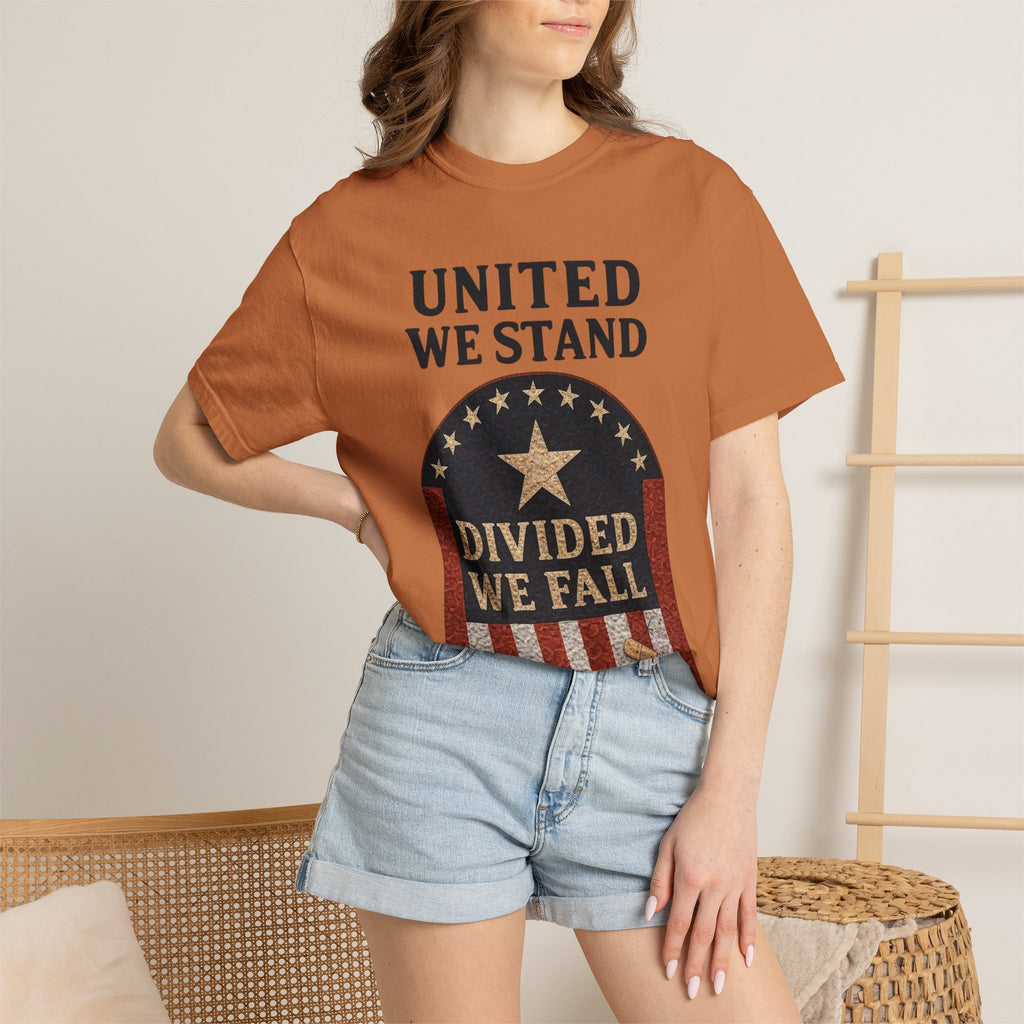 "UNITED WE STAND" Unisex Garment-Dyed T-shirt