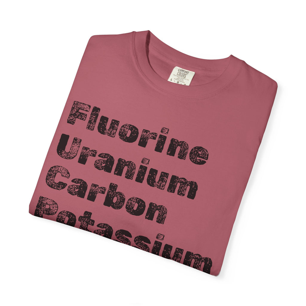 "Periodic Salt" Unisex Garment-Dyed T-shirt