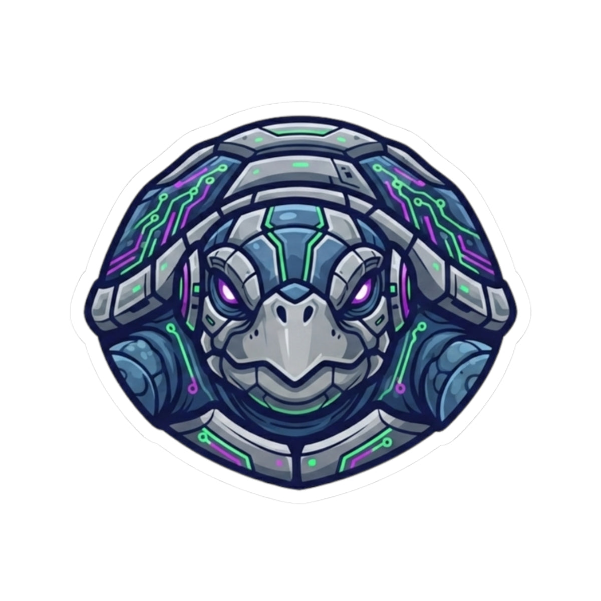 "Cyber Turtle" Sticker