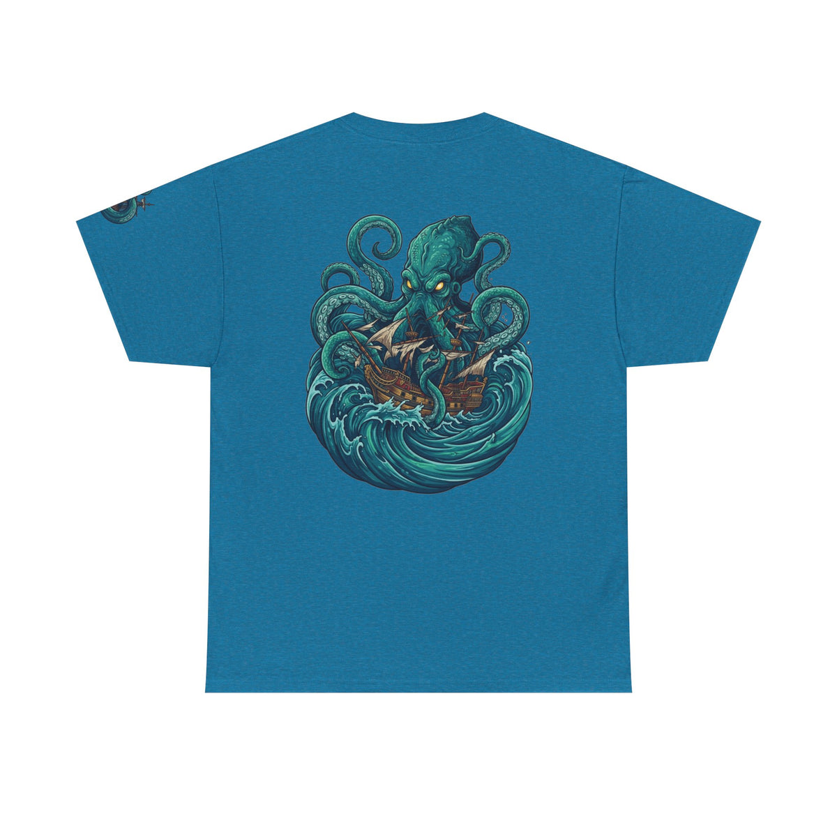 Color: Antique Sapphire | The Kraken (Norse-Global Maritime) Premium Graphic Tee