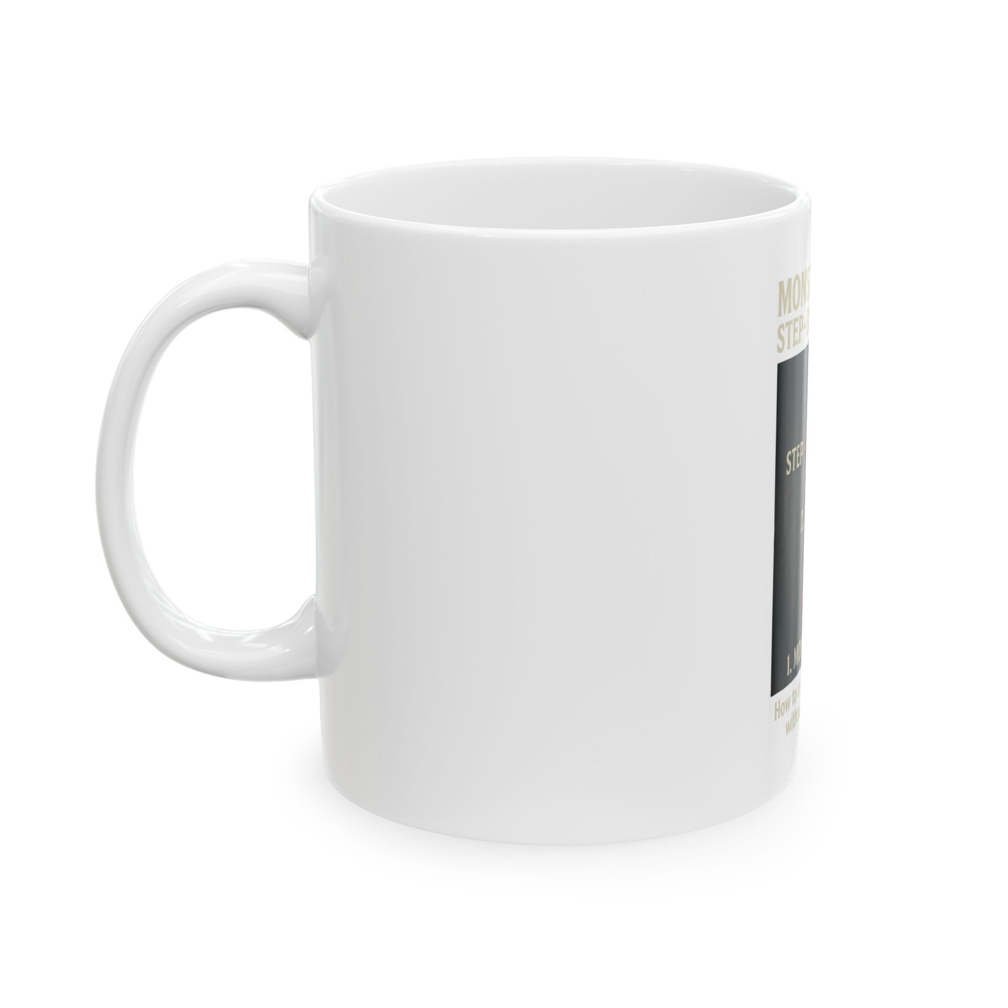 "Monster Mash" White Ceramic Mug