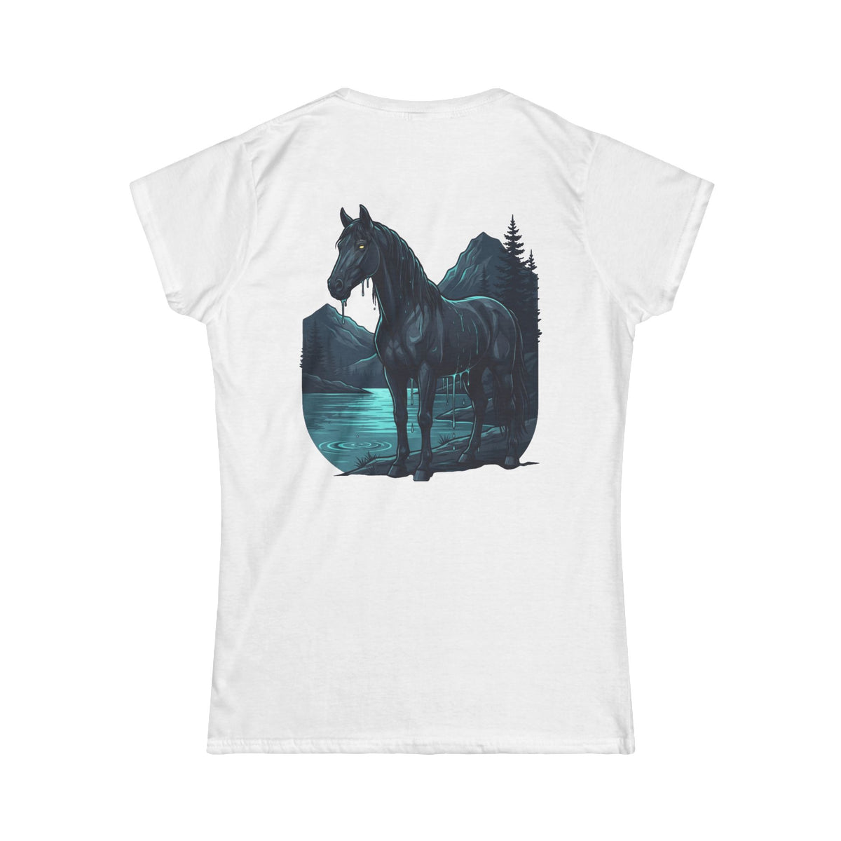 Color: White | Kelpie (Scottish Folklore) Women's Tee