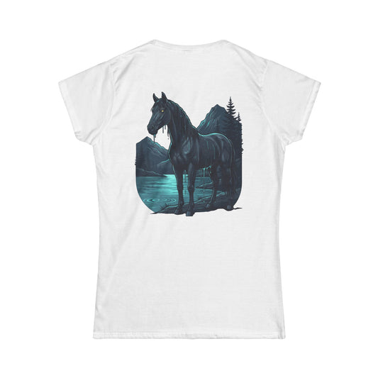 Color: White | Kelpie (Scottish Folklore) Women's Tee