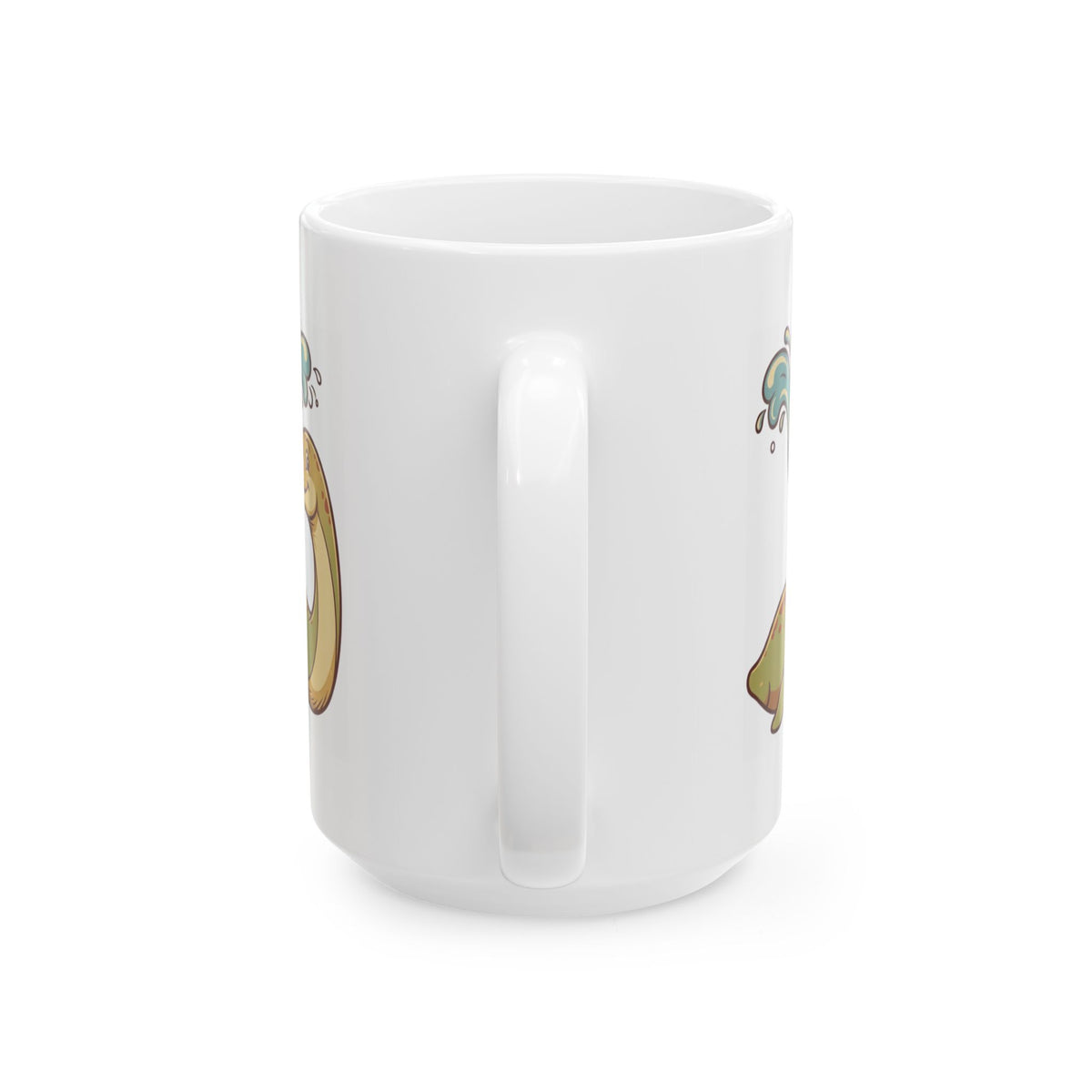 "Champ (Lake Champlain)" White Ceramic Mug — Graphic