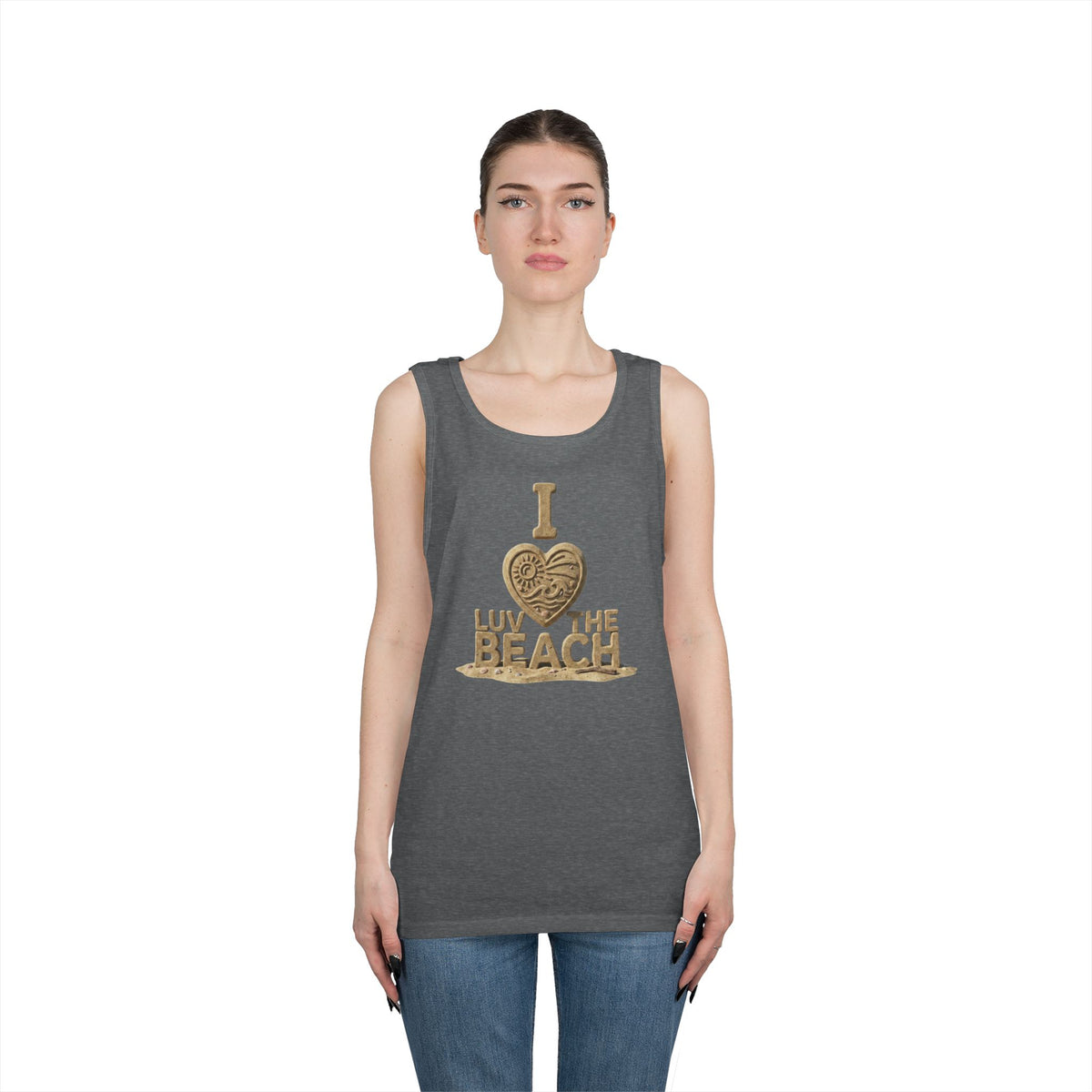 "I Luv The Beach" Tank Top