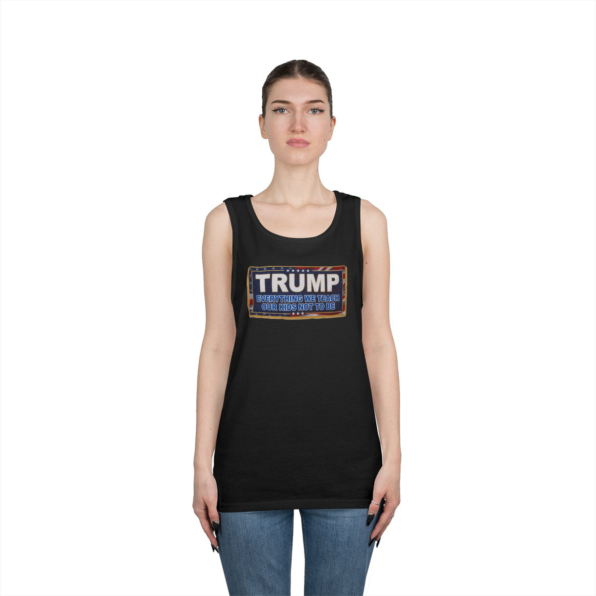 "Trump Teach Our Kids" Tank Top
