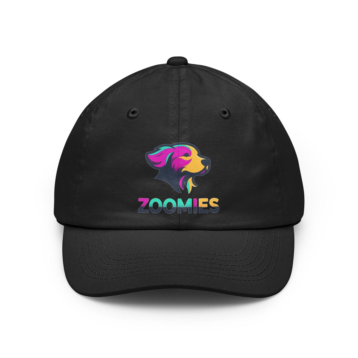 Color: Black | Professional Zoomie Expert Dad Hat — Graphic