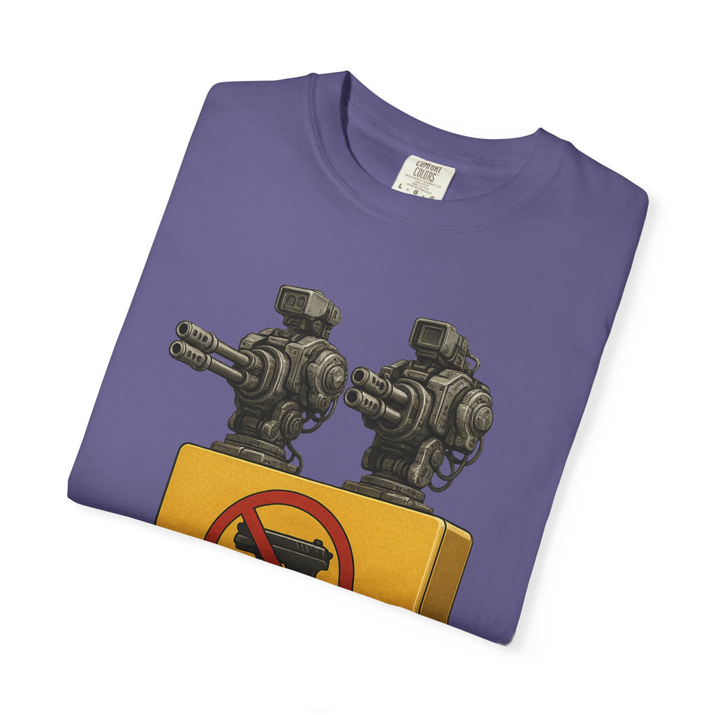 "Gun Free Zone: Unisex Garment-Dyed T-shirt
