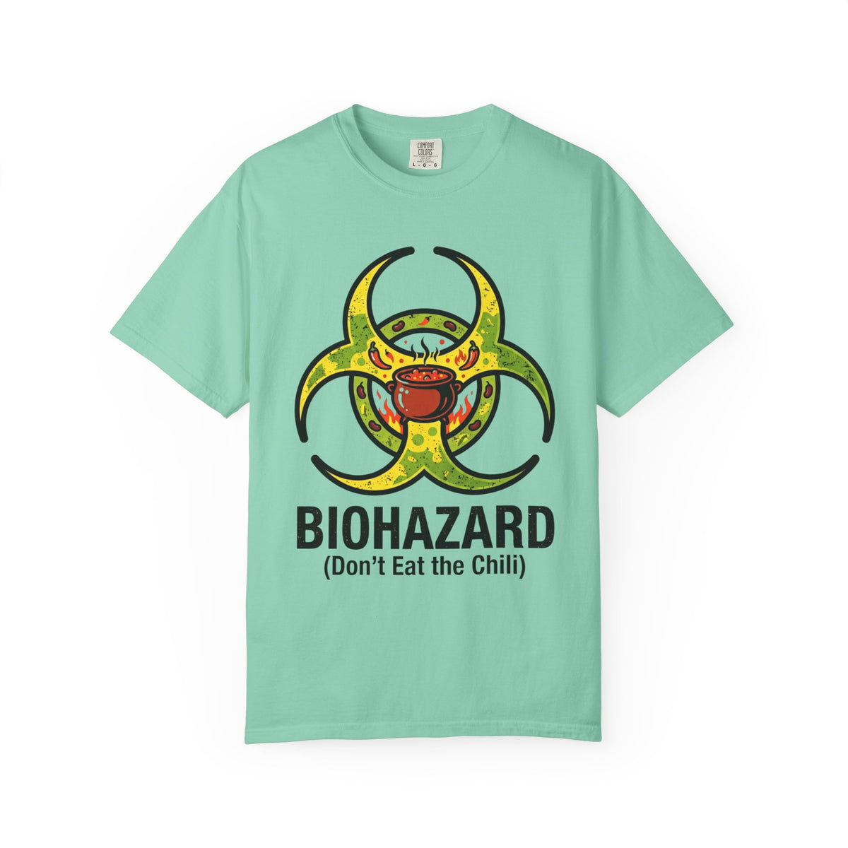 Color: Island Reef | Bio Hazard Unisex Garment-Dyed Tee