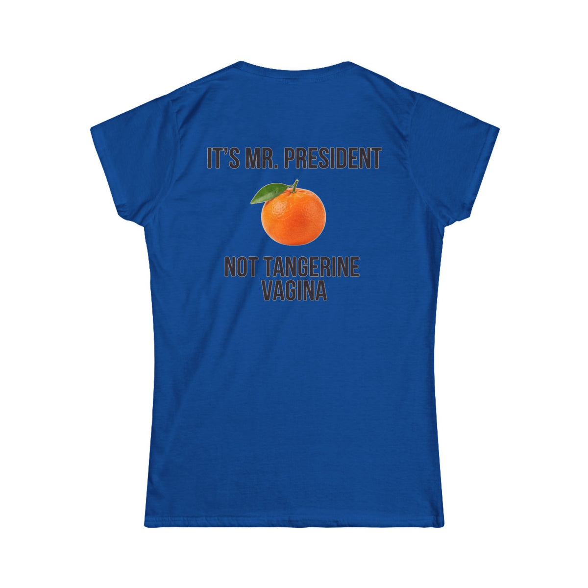 Color: Royal | Tangerine Vagina Women's Tee