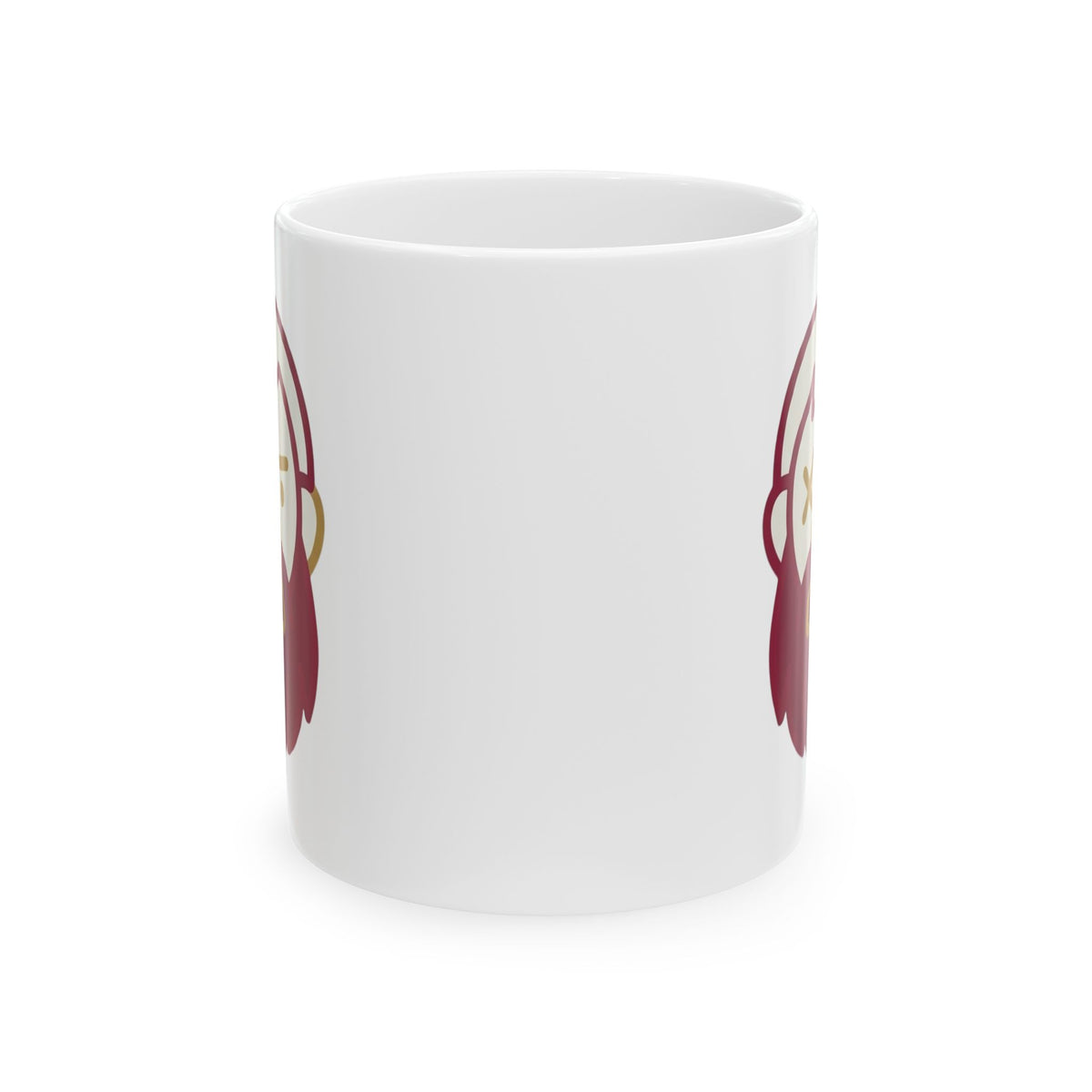 "Good Book Series Coffee Hot and Dead" White Ceramic Mug — Graphic