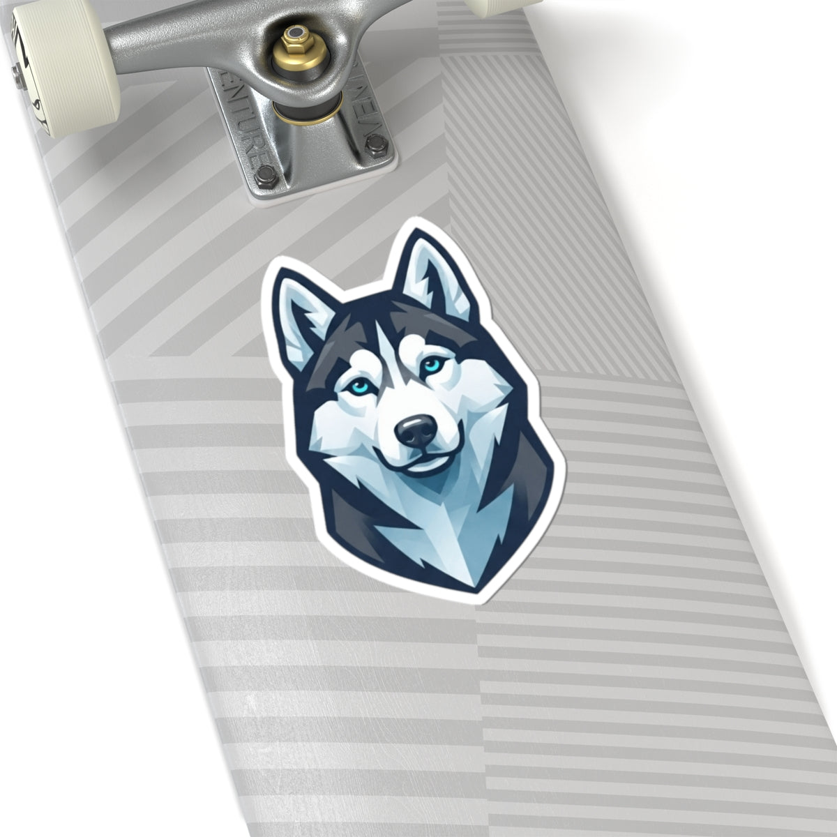 "Siberian Husky Loyal & Free" Sticker