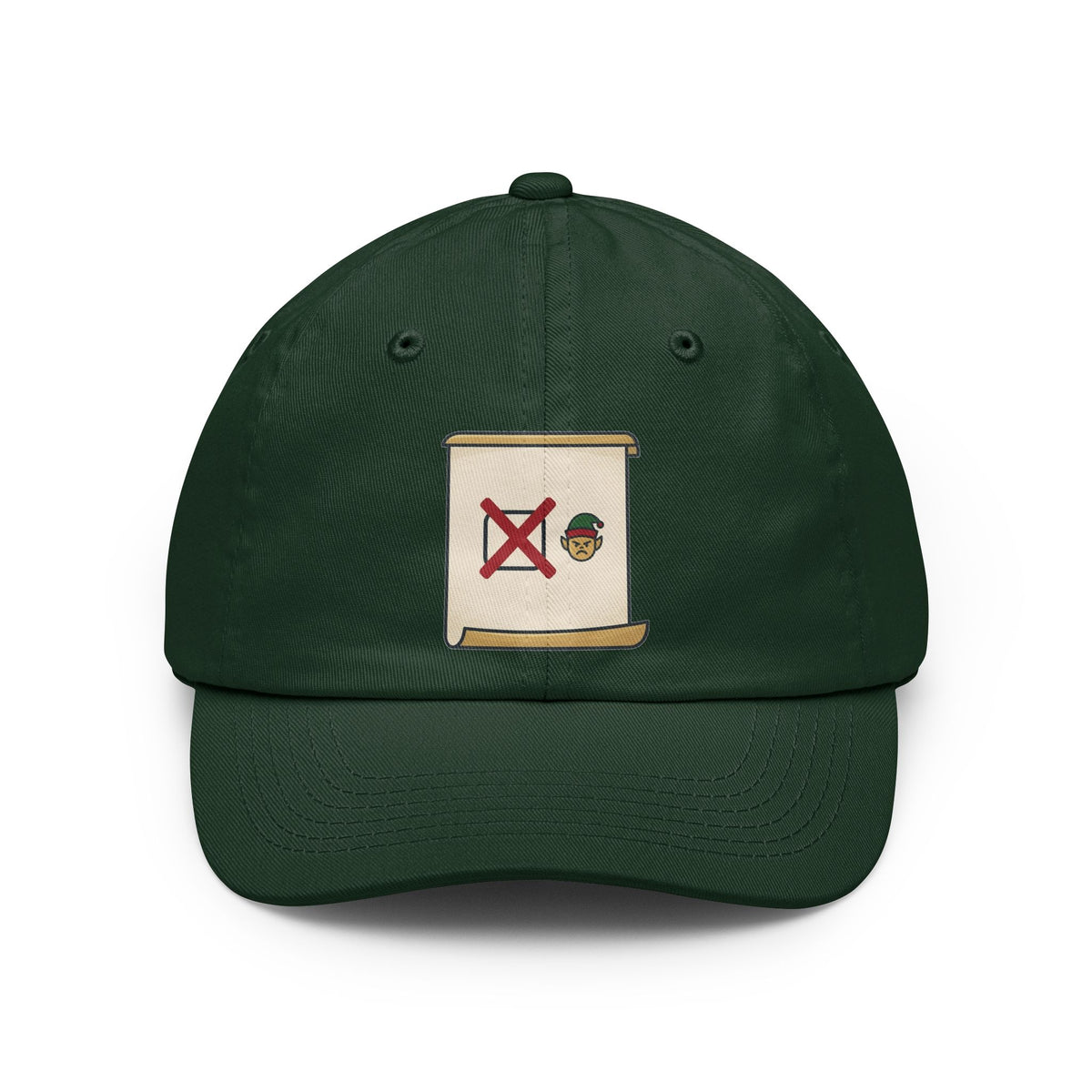 Color: Forest Green | Checking It Twice Dad Hat