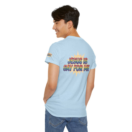 "Jesus is Gay For Me" Premium Graphic Tee