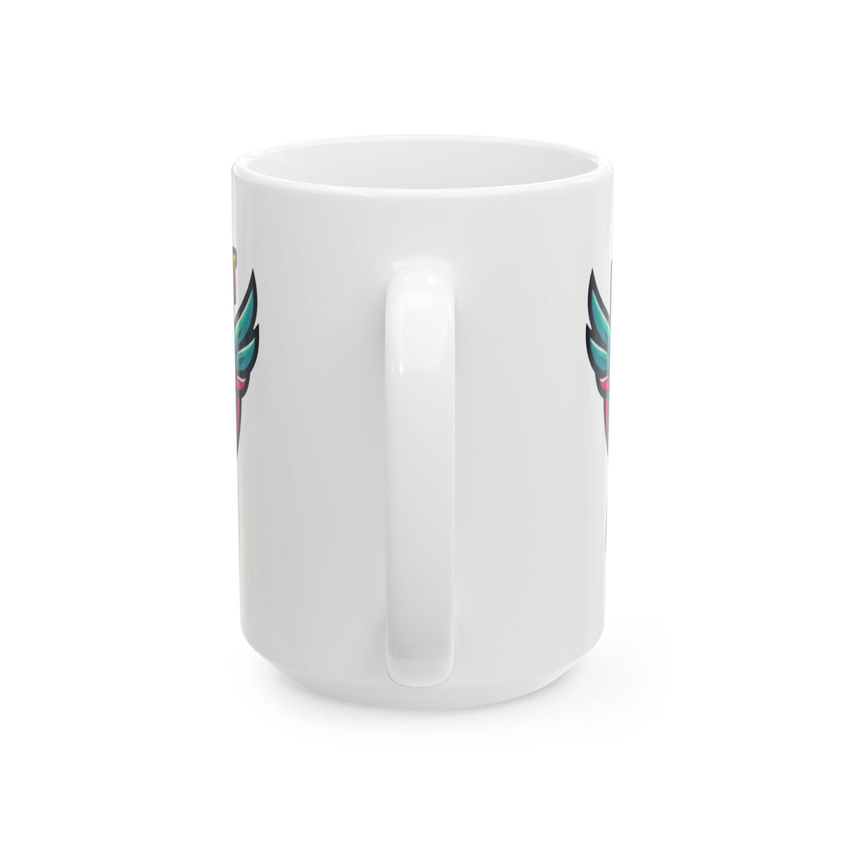 "I Beat Cancer - What is Your Superpower" White Ceramic Mug — Graphic