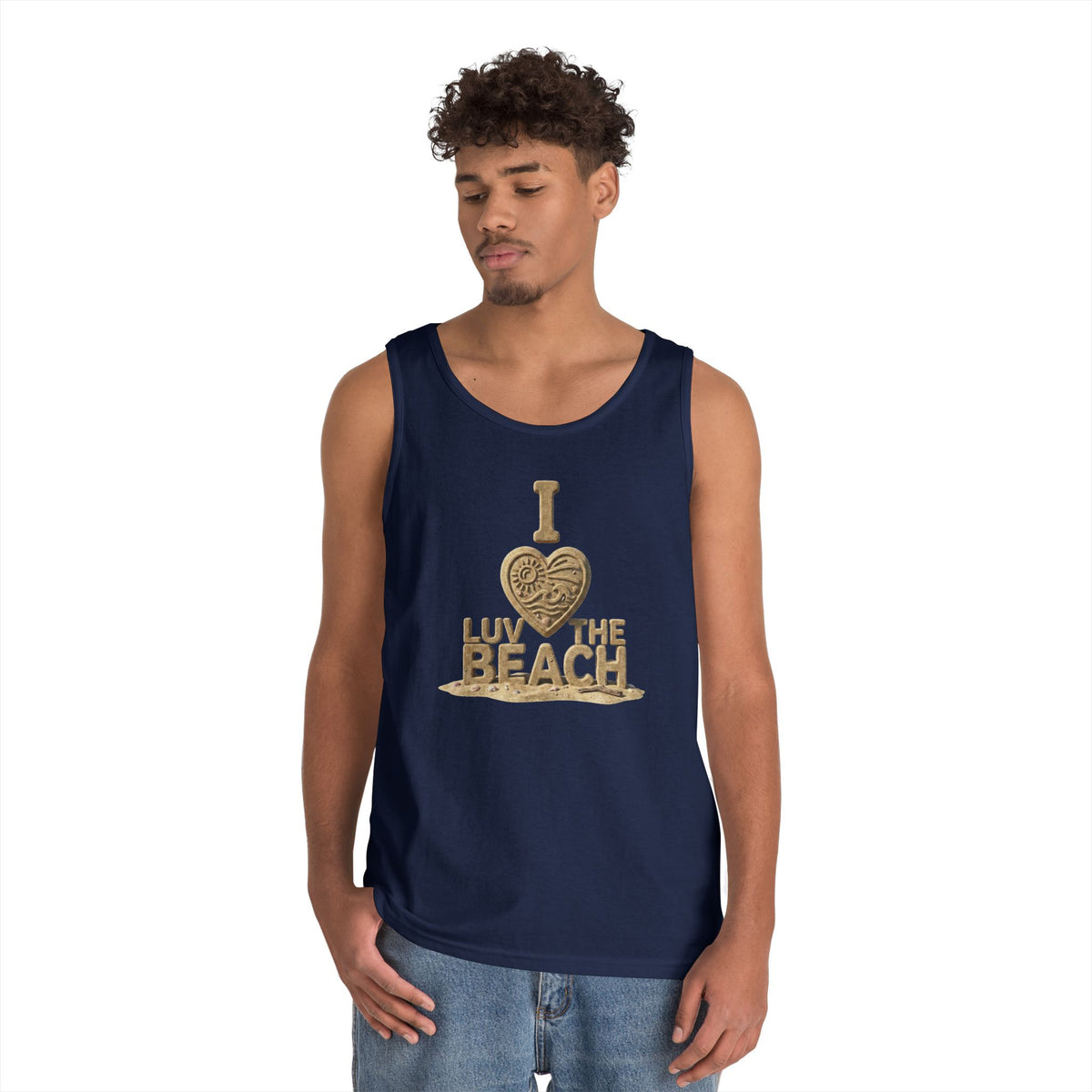 "I Luv The Beach" Tank Top