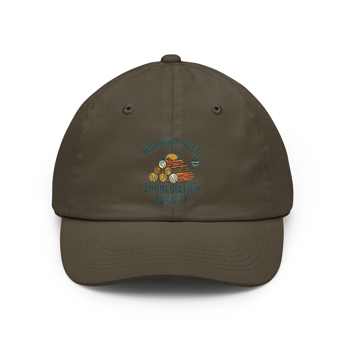 Color: Olive | Morning Wood Appreciation Society Dad Hat