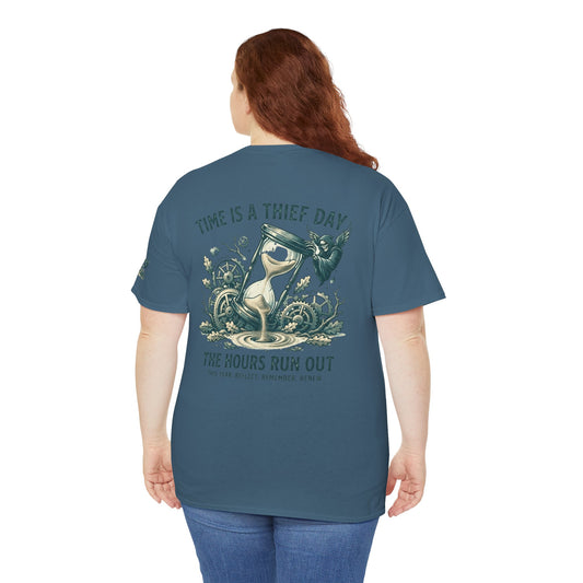 "Time is a Thief" Premium Graphic Tee