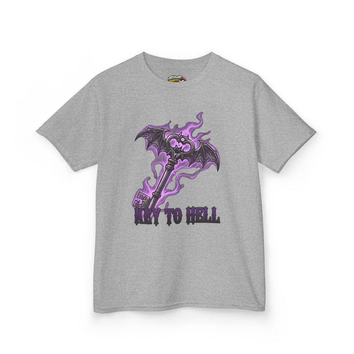 Color: Sport Grey | Skeleton Key Kids Tee