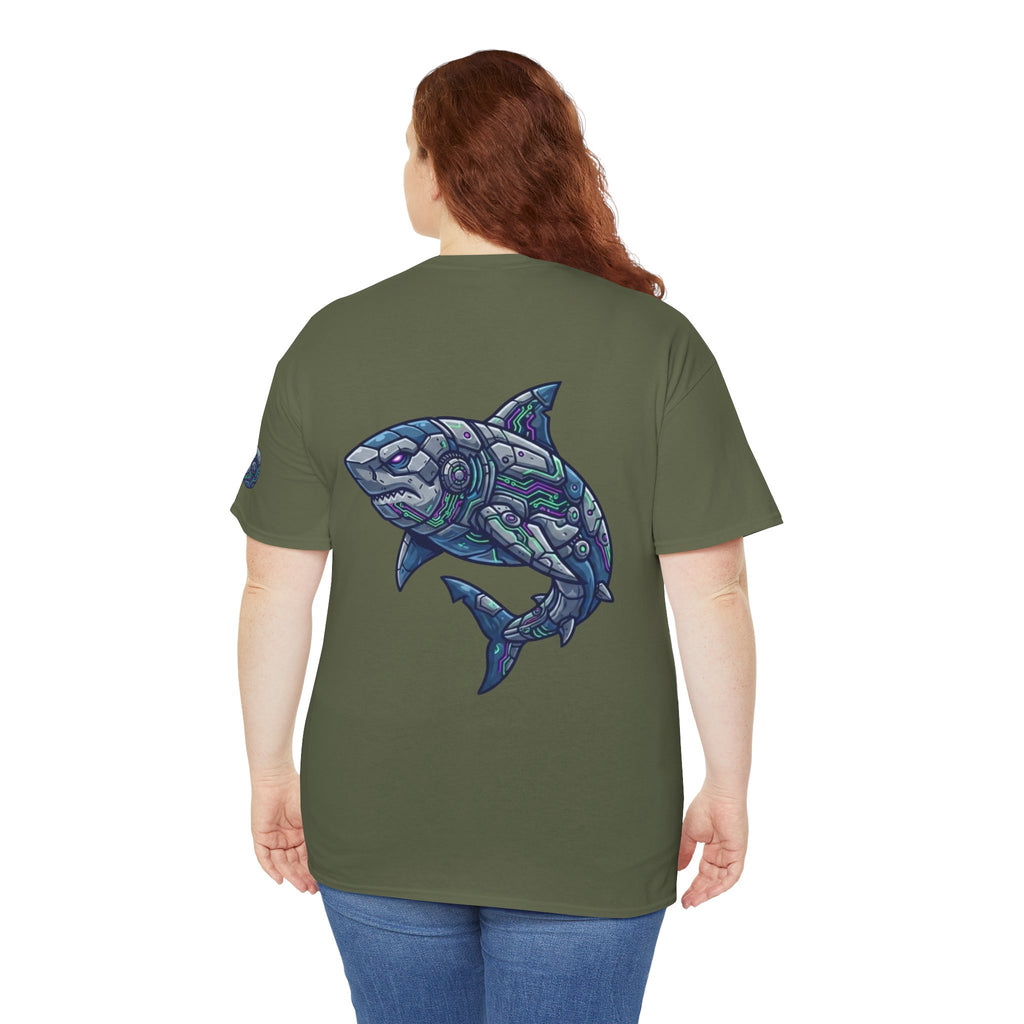 "Cyber Shark" Premium Graphic Tee